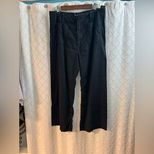 Anthropologie The Colette Ponte Crop Wide-Leg Pants by Maeve